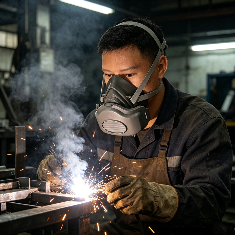 1 szt. maski gazowej przeciwpy – Dust Mask Construction recenzja i cena